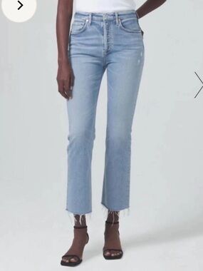 Citizens of Humanity Isola cropped boot jean